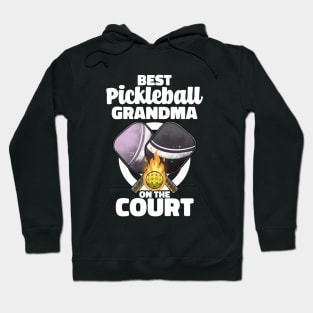 Best Pickleball Grandma Paddle Pickleballer Lucky Pickleball Hoodie